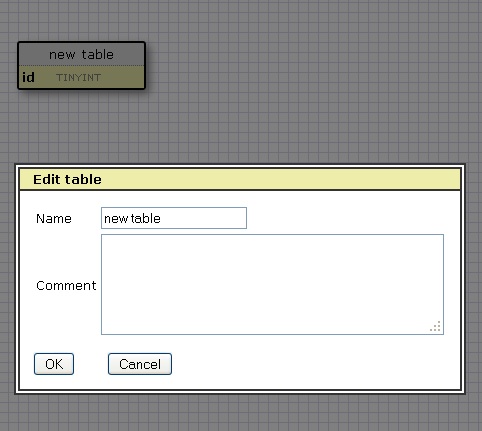 SQL 设计器表